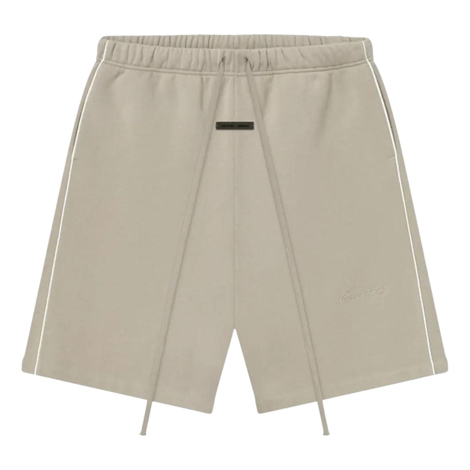 Fear of God Essentials Relaxed Fleece Sweatshort With Piping 'Timber Cloud White' 160SP254551F