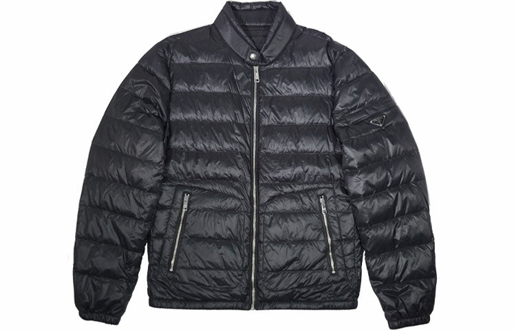 PRADA Down Jacket Winter Men's Black