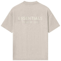 Fear of God Essentials SS25 Classic Short Sleeve T-shirt 'Heather Stone' 125SP254192F