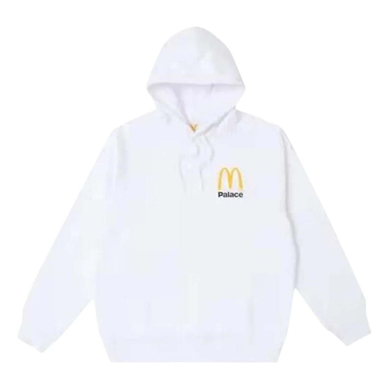 Palace x McDonald's Logo Hoodie 'White' P25CS175