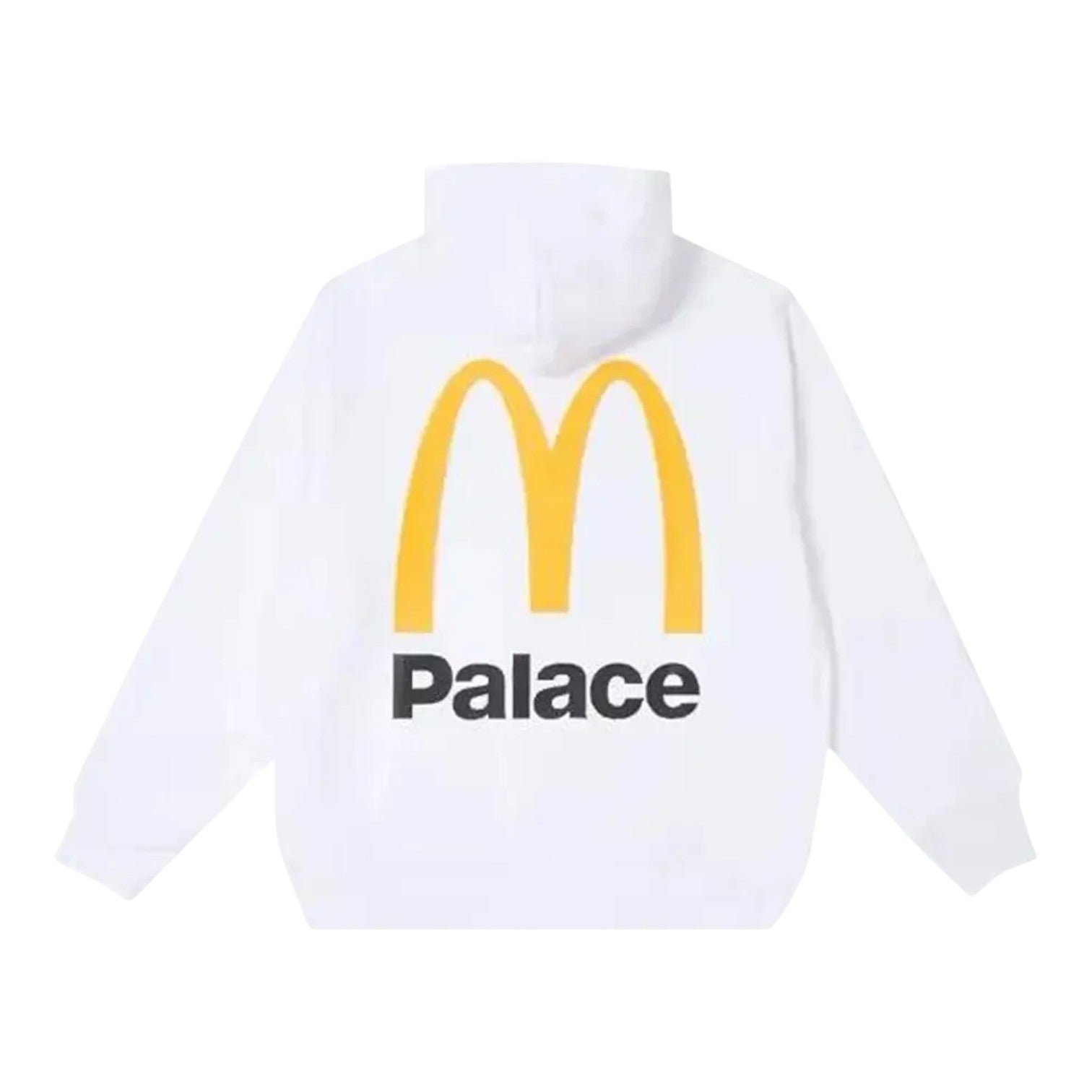 Palace x McDonald's Logo Hoodie 'White' P25CS175