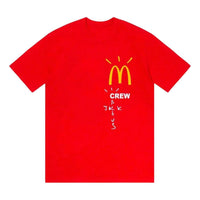 Travis Scott x McDonald's Crew T-Shirt 'Red' 01945-1FW2004CJBTSX-RED