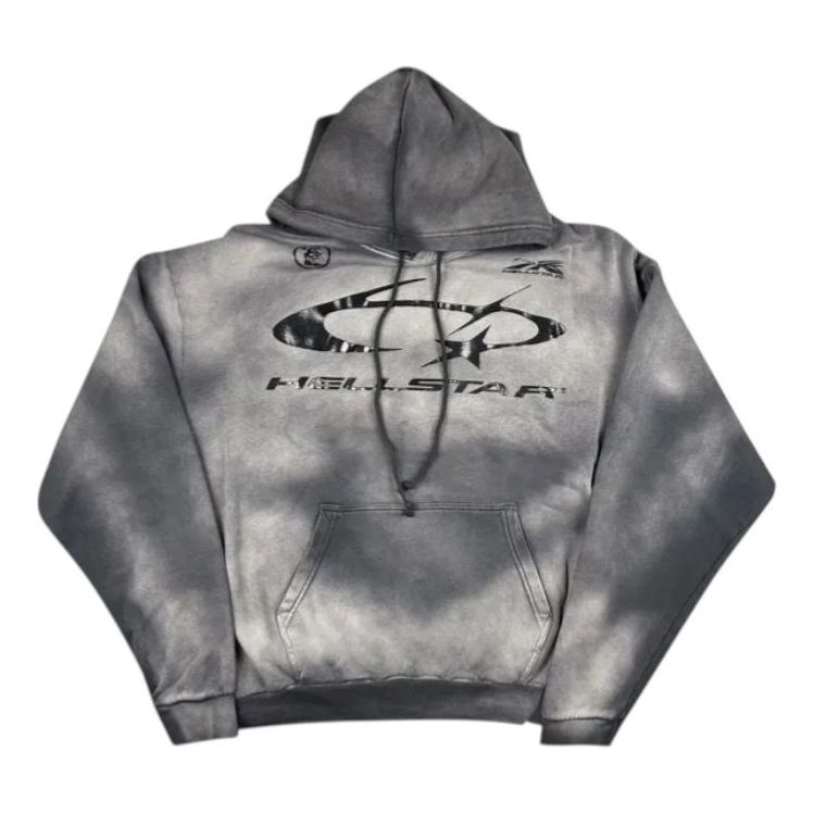 Hellstar Sports Hoodie 'Grey' 09357-1FW2304HSHG-GREY