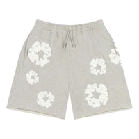 Denim Tears Cotton Wreath Sweatshorts 'Grey' SS25BRS2952055