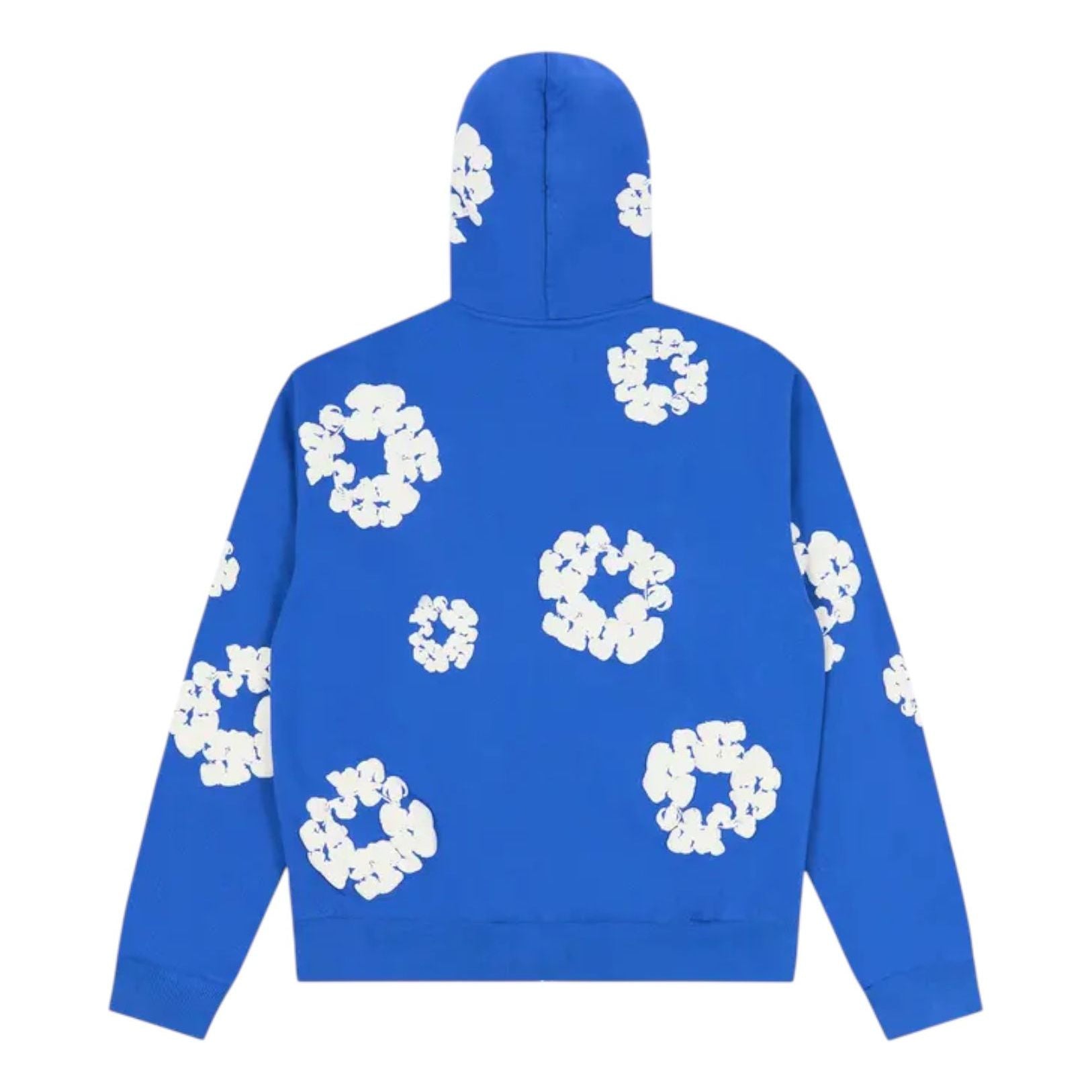 Denim Tears Cotton Wreath Zip Hoodie 'Blue' SS25TZH11412039