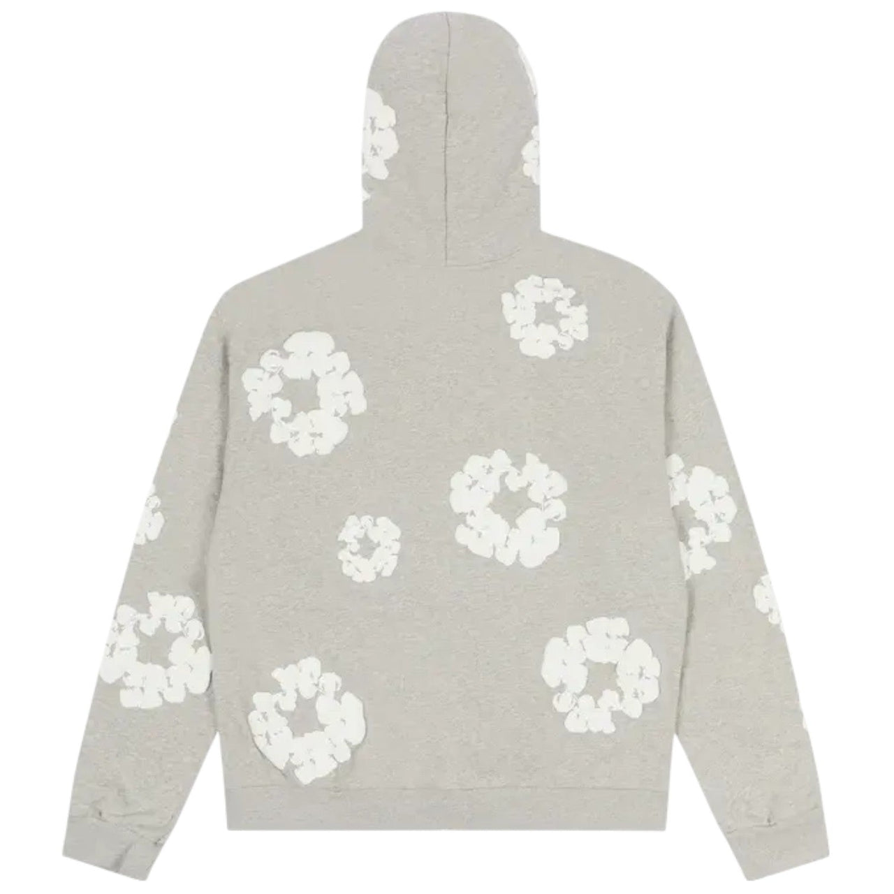 Denim Tears Cotton Wreath Zip Hoodie 'Grey' SS25TZH11412037