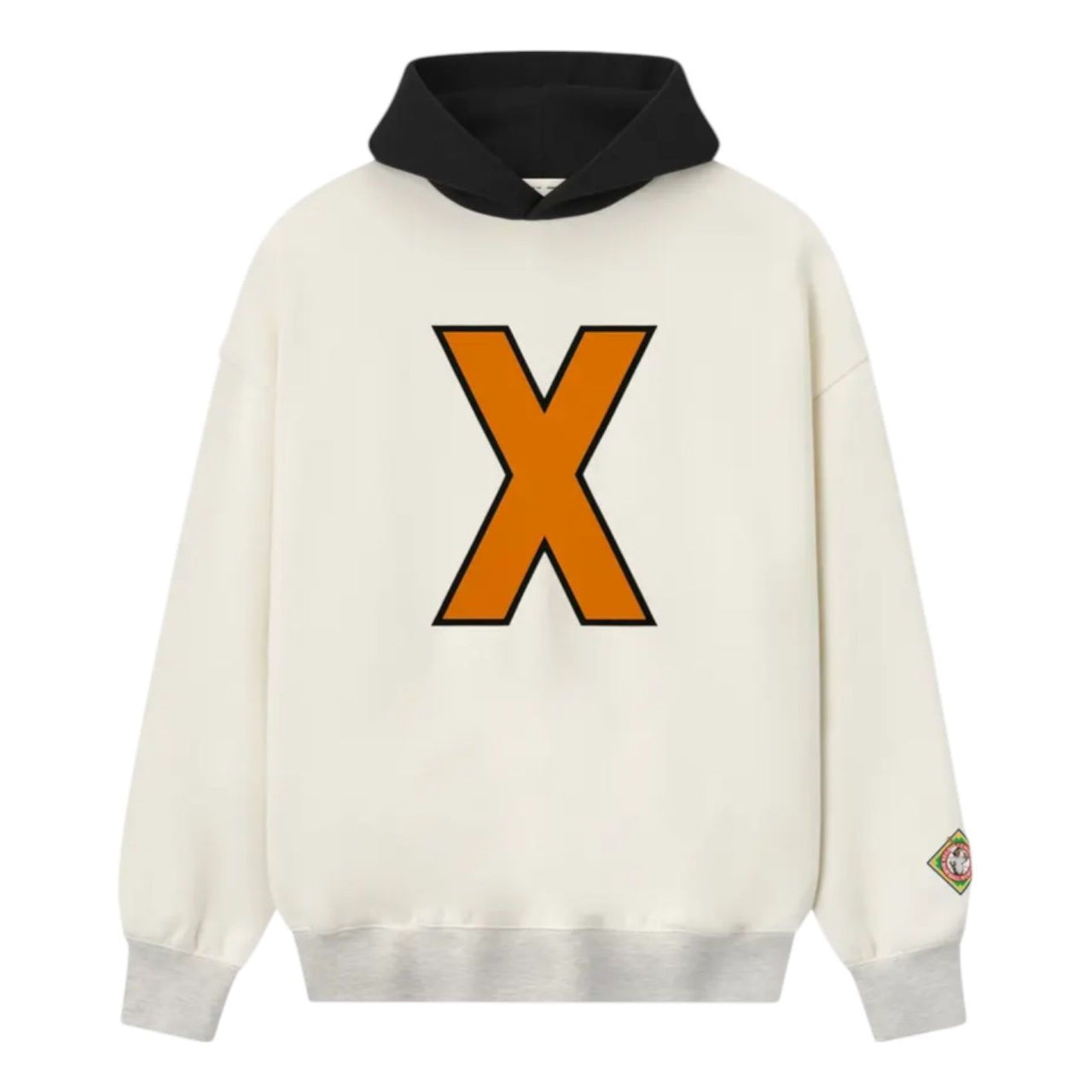 Fear of God Essentials Cuban X-Giants Hoodie 'Cream White Black' 192NL256593F