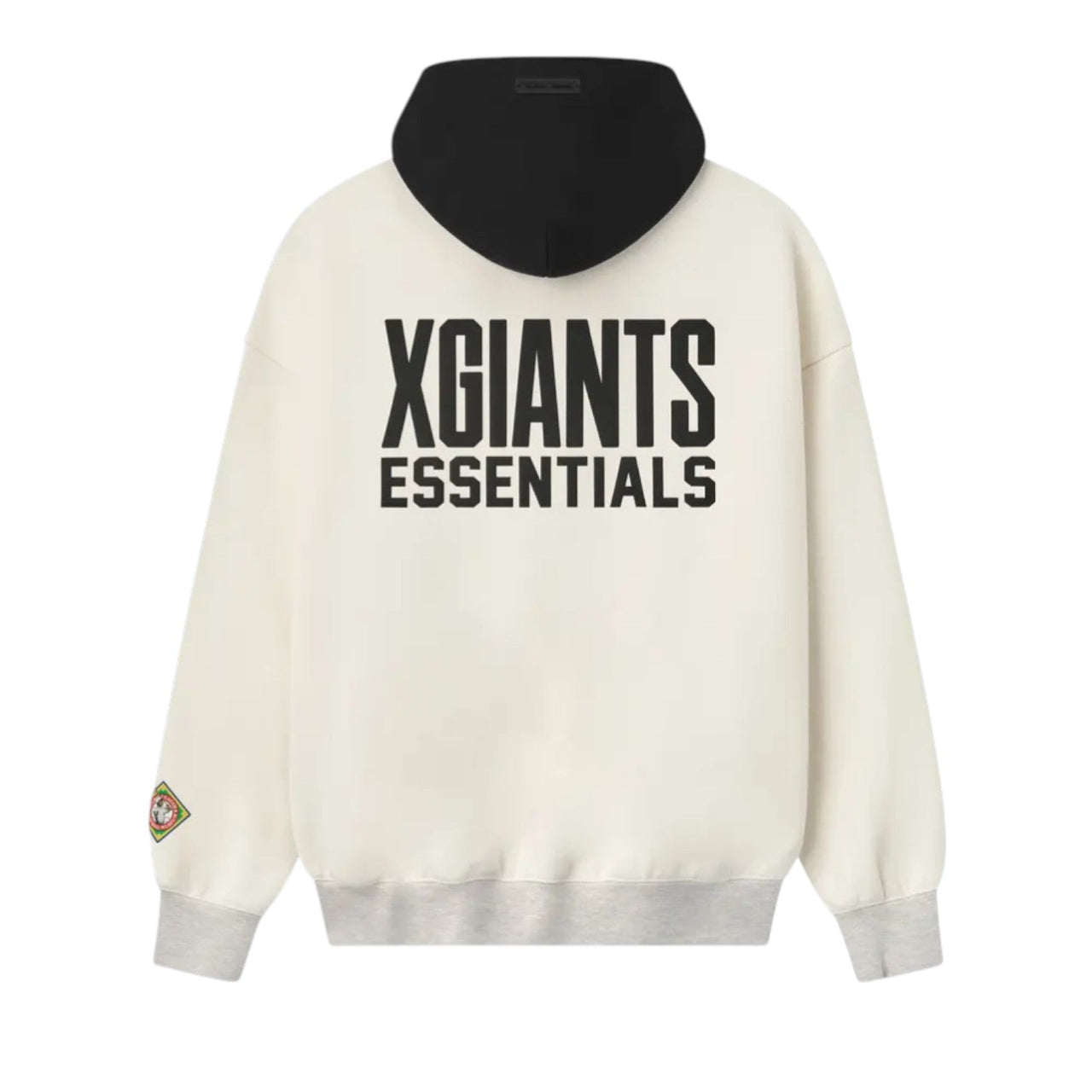 Fear of God Essentials Cuban X-Giants Hoodie 'Cream White Black' 192NL256593F