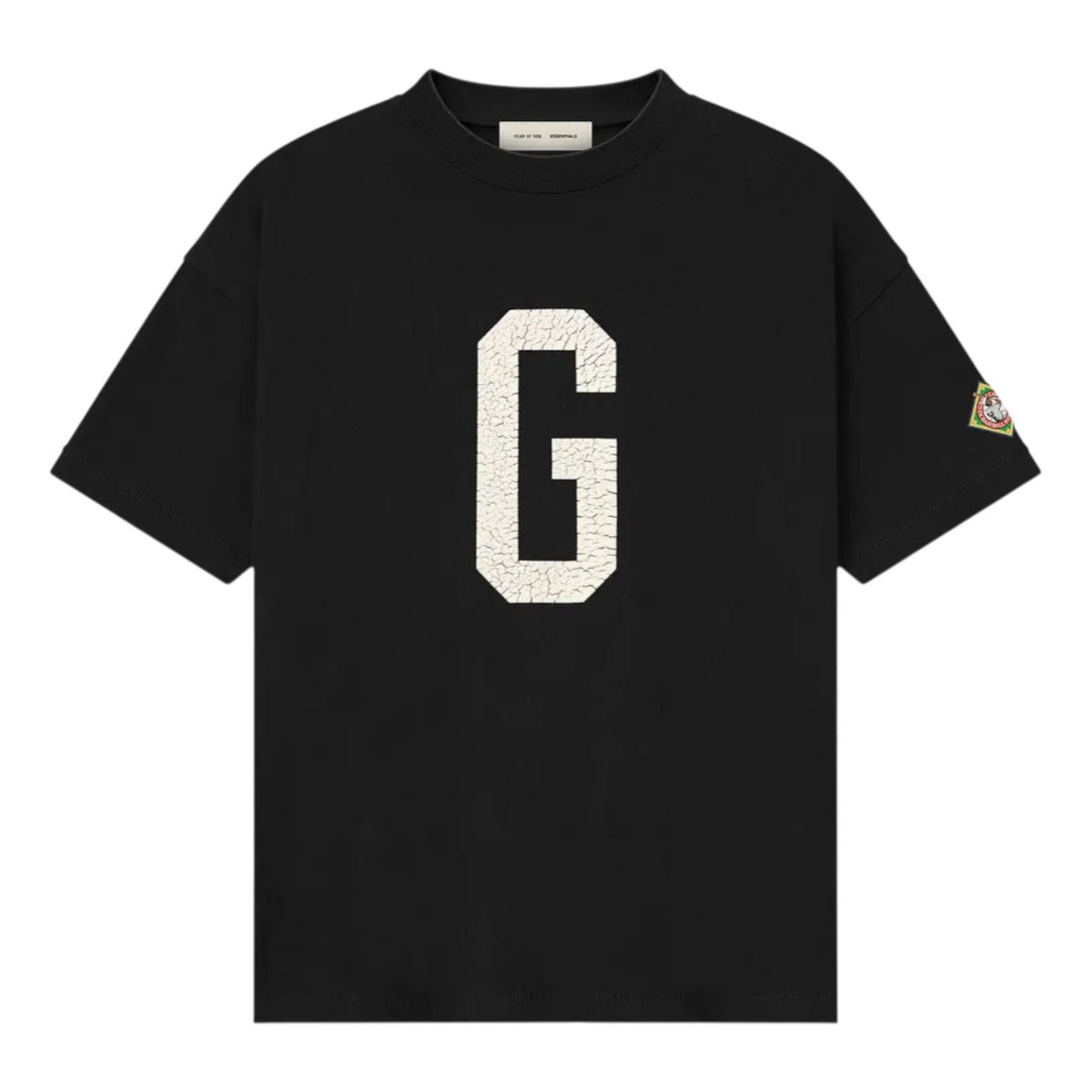 Fear of God Essentials Grays Tee 'Black' 125NL254552F