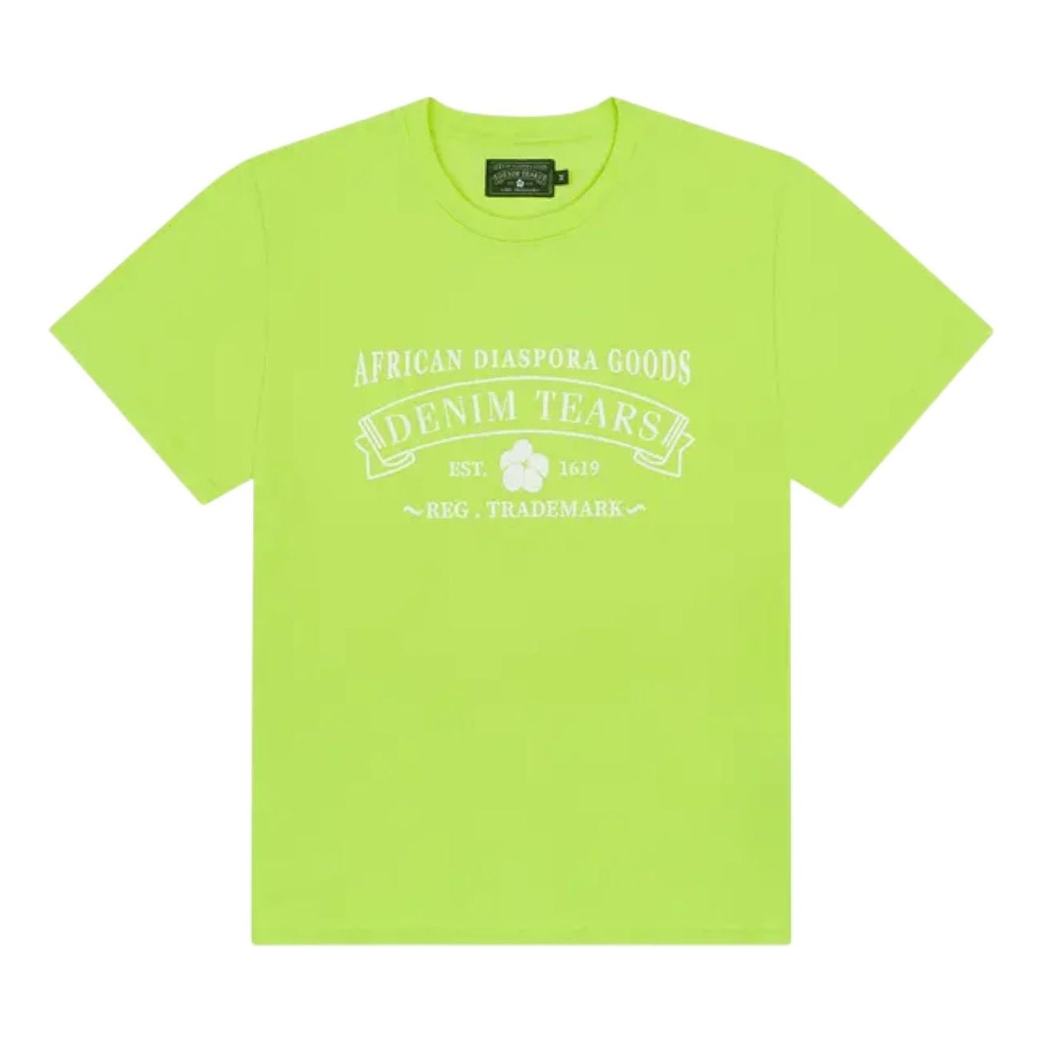Denim Tears ADG T-Shirt 'Lime' SS25TSS053129