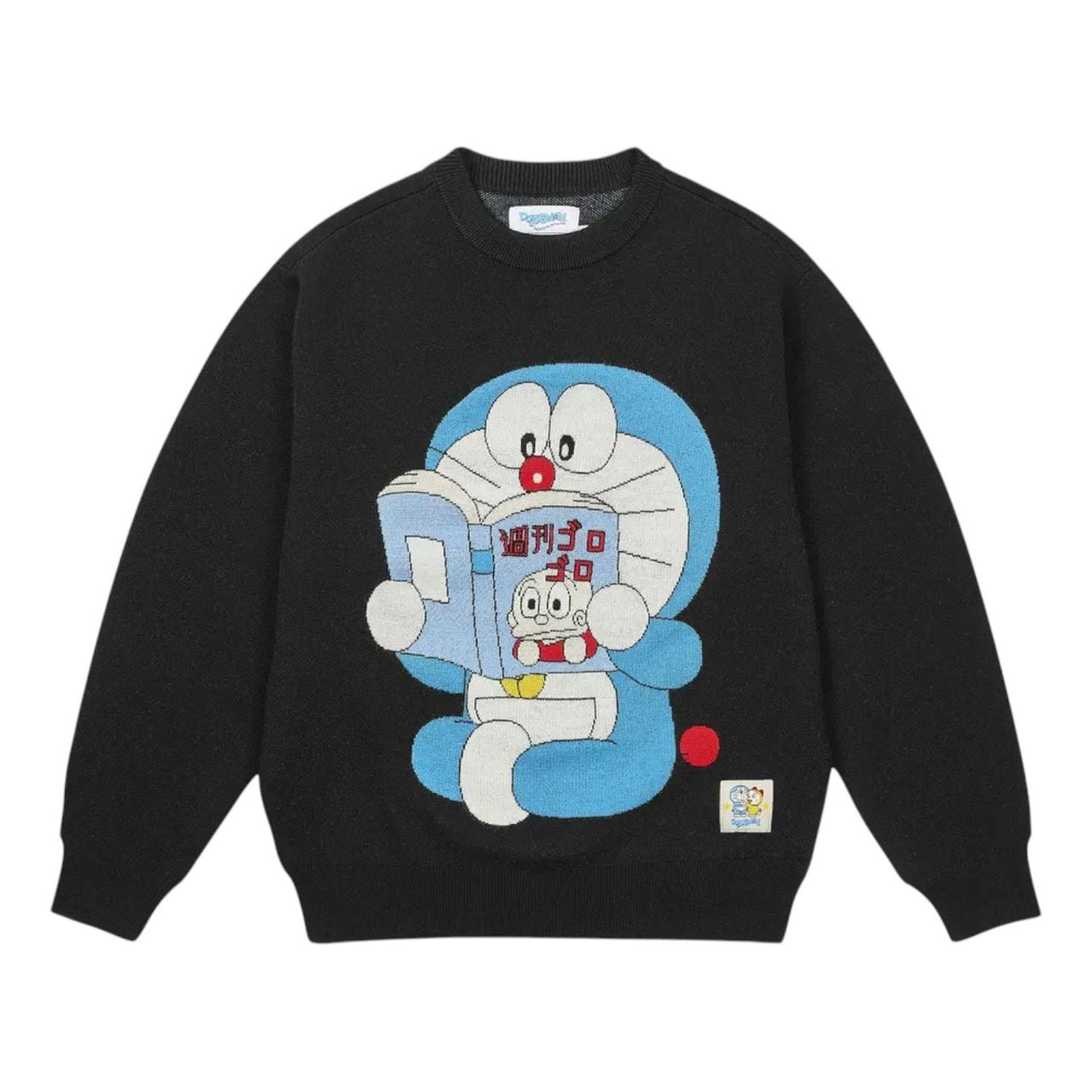Palace x Doraemon Knit 'Black' P29KW010