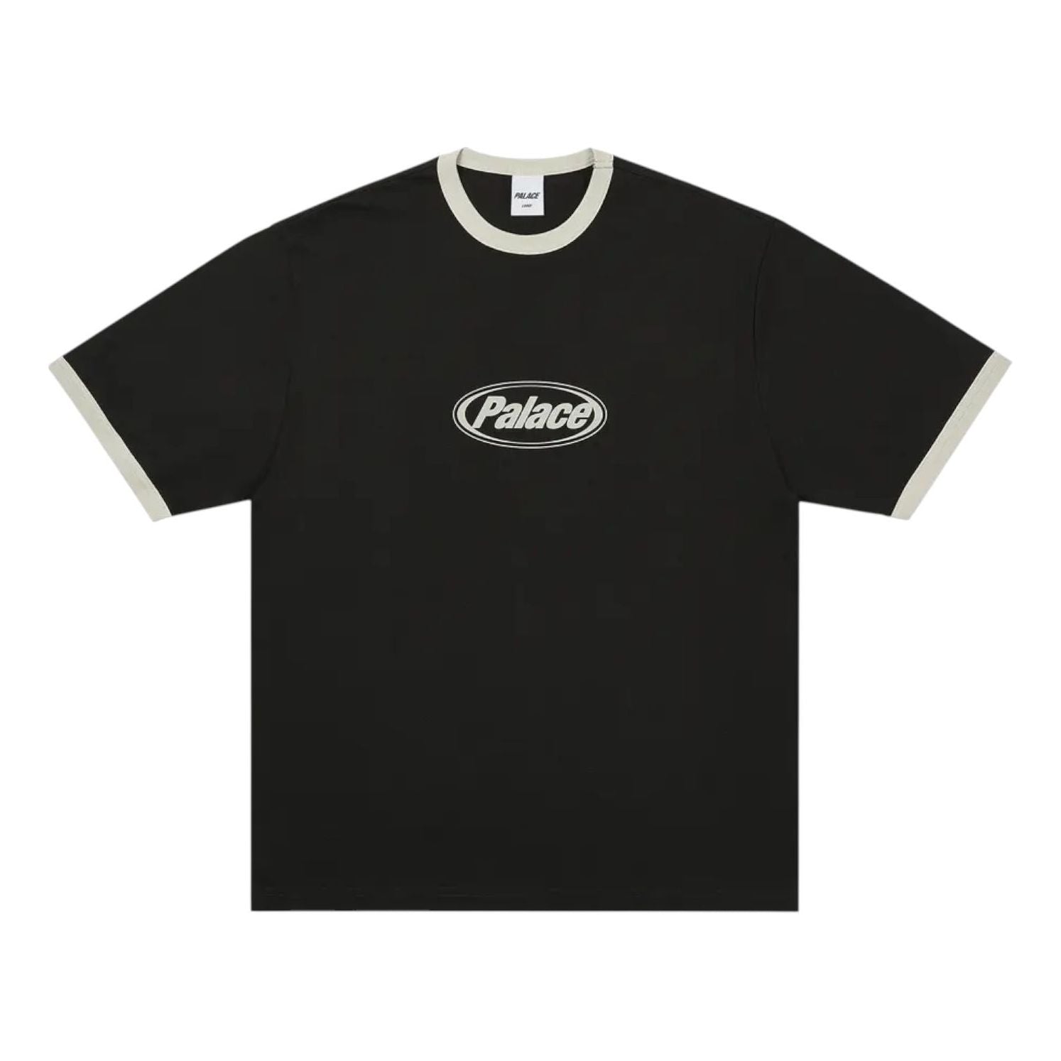 Palace Elipse Ringer T-Shirt 'Black' P29ES025
