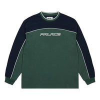 Palace Mesh Panel Long-Sleeve T-Shirt 'Racey Green' P29ES001