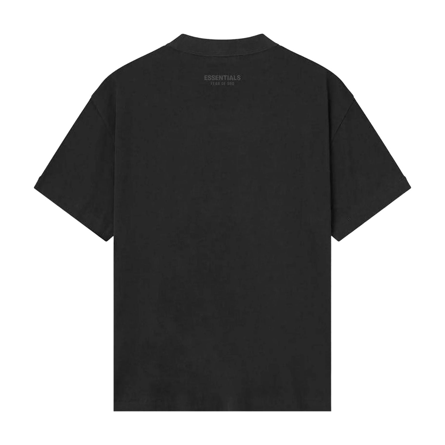 Fear of God Essentials 25FW Short Sleeve T-Shirt 'Jet Black' 125SP254280F