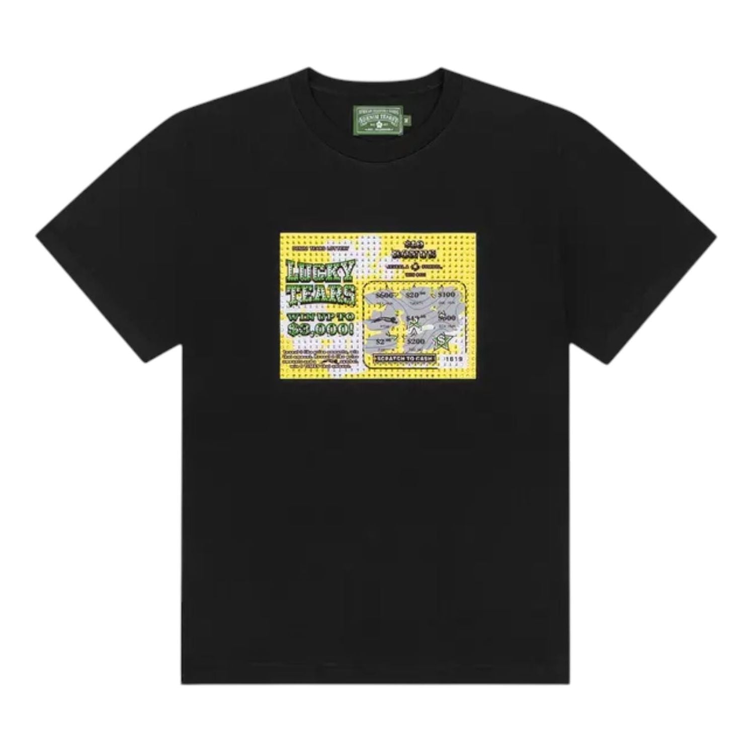 Denim Tears Scratch-Off T-Shirt 'Black' SS25TSS0591376