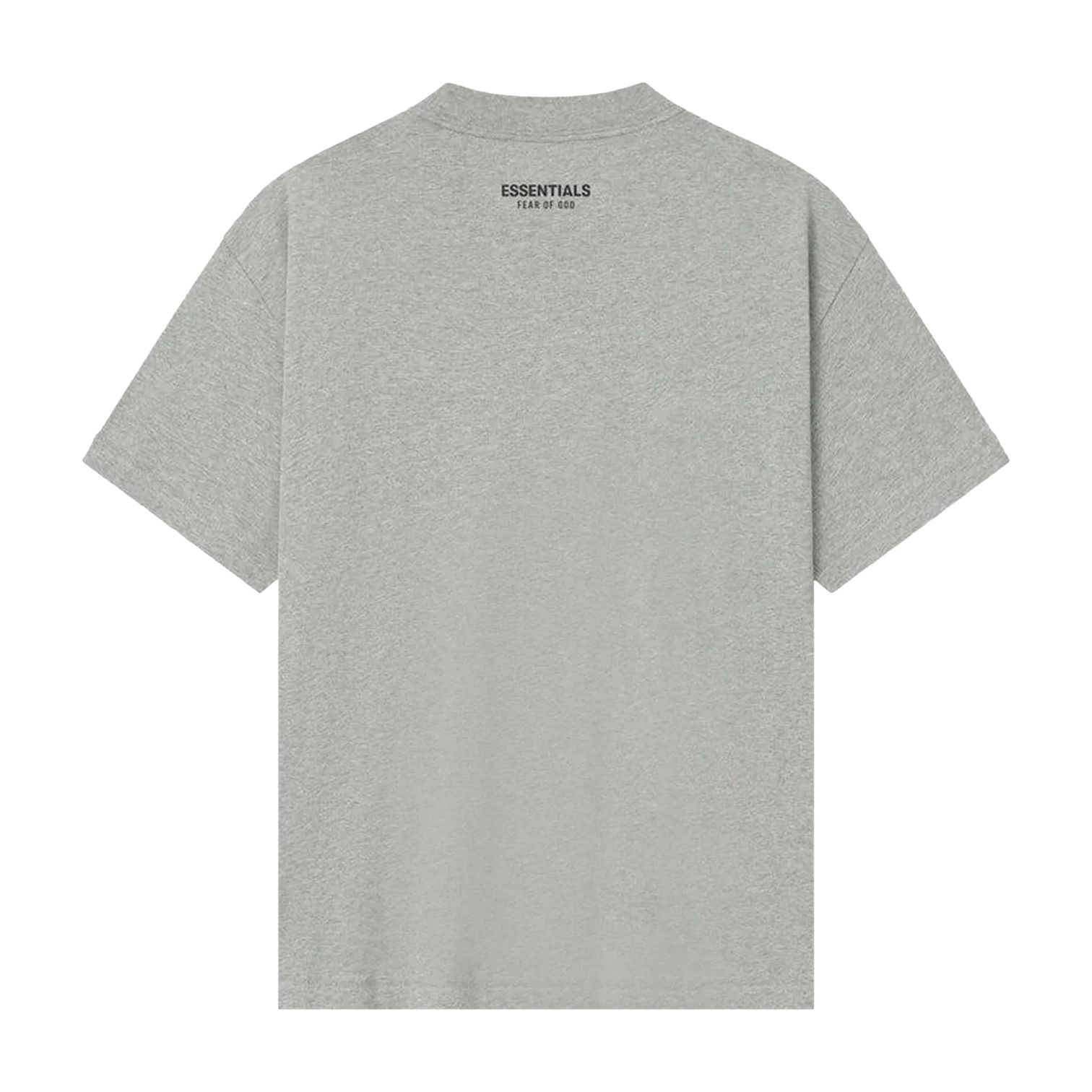 Fear of God Essentials 25FW Short Sleeve T-Shirt 'Concrete Heather' 125SP254285F