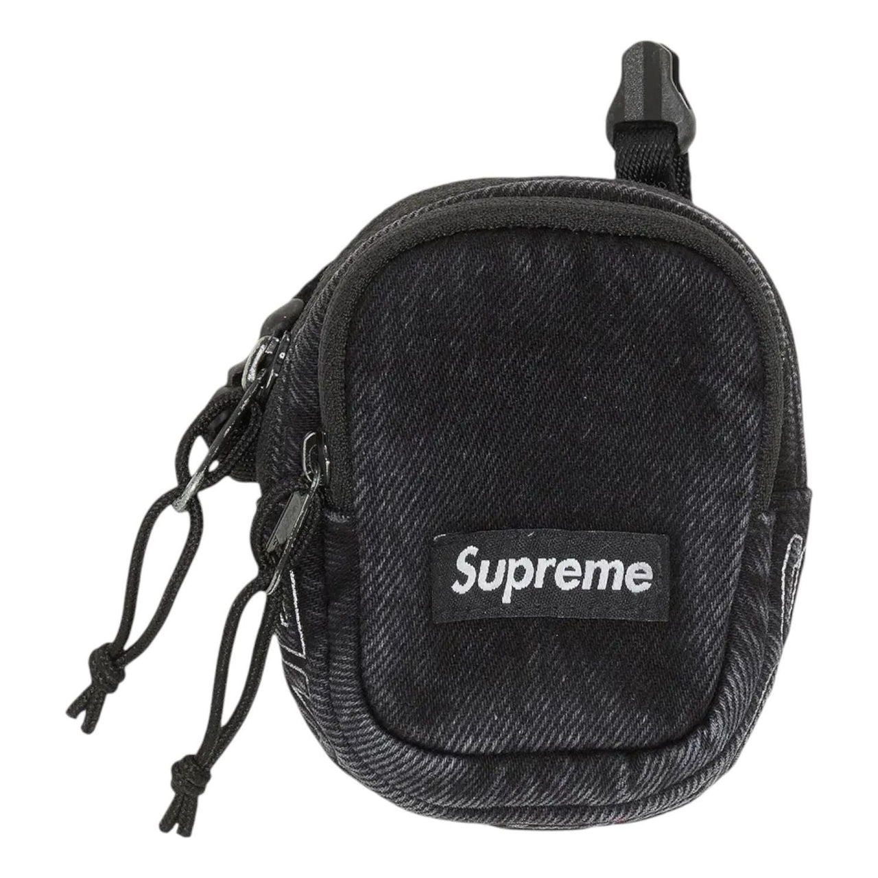 Supreme Denim Mini Utility Bag 'Black' FW25B16-BLACK