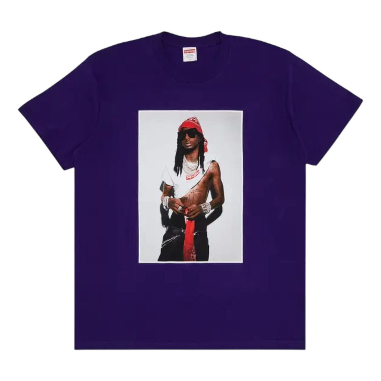 Supreme Playboi Carti T-Shirt 'Purple' FW25T50-PURPLE
