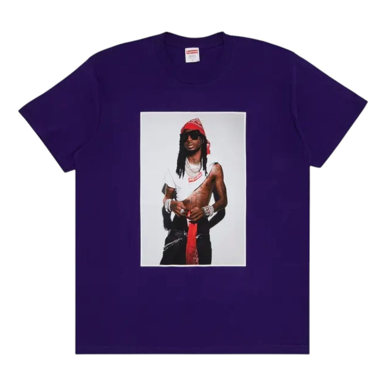 Supreme Playboi Carti T-Shirt 'Purple' FW25T50-PURPLE