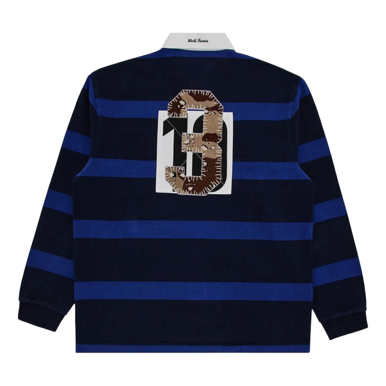 Supreme Stripe Rugby FW25 'Navy' FW25KN10-NAVY