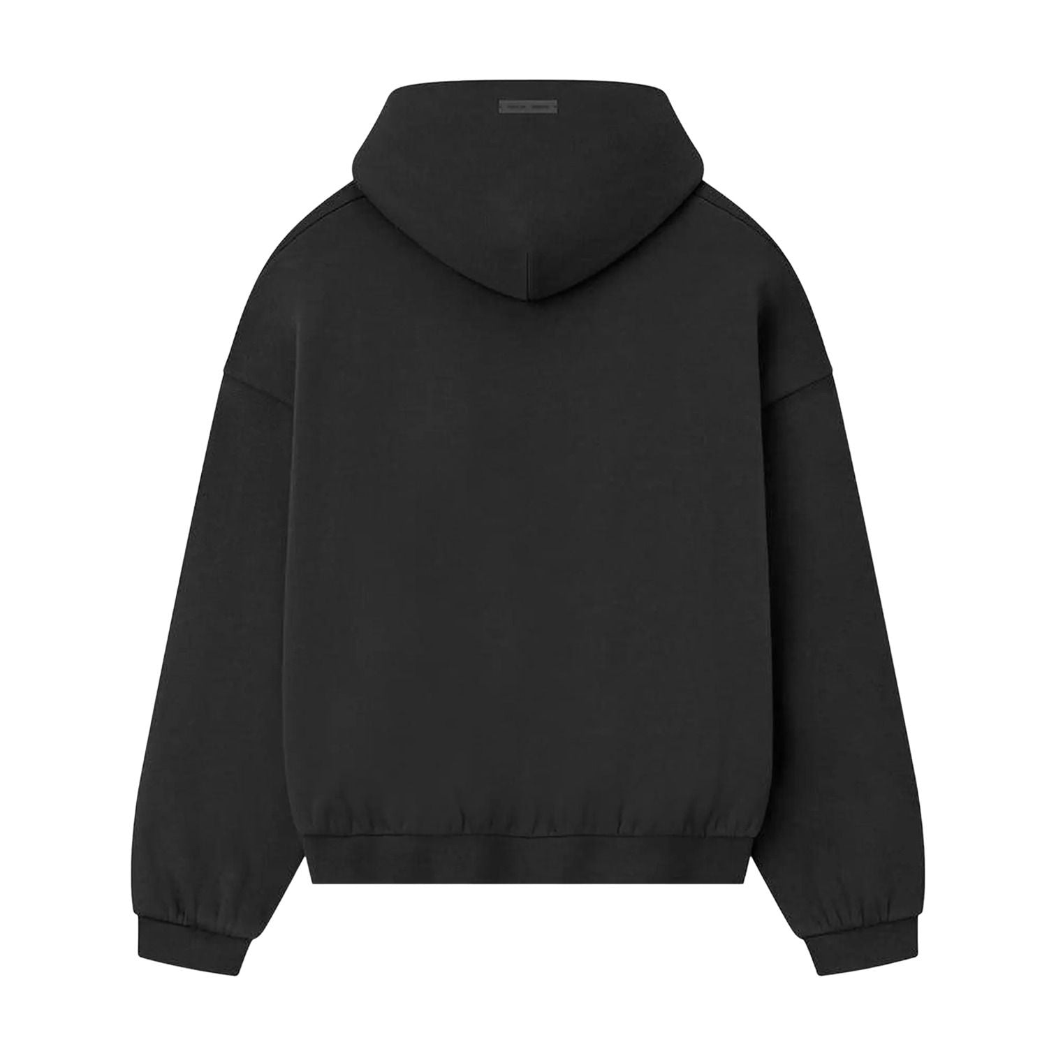 Fear of God Essentials Fleece 25FW Hood Sweatshirt 'Jet Black' 192SP256210F