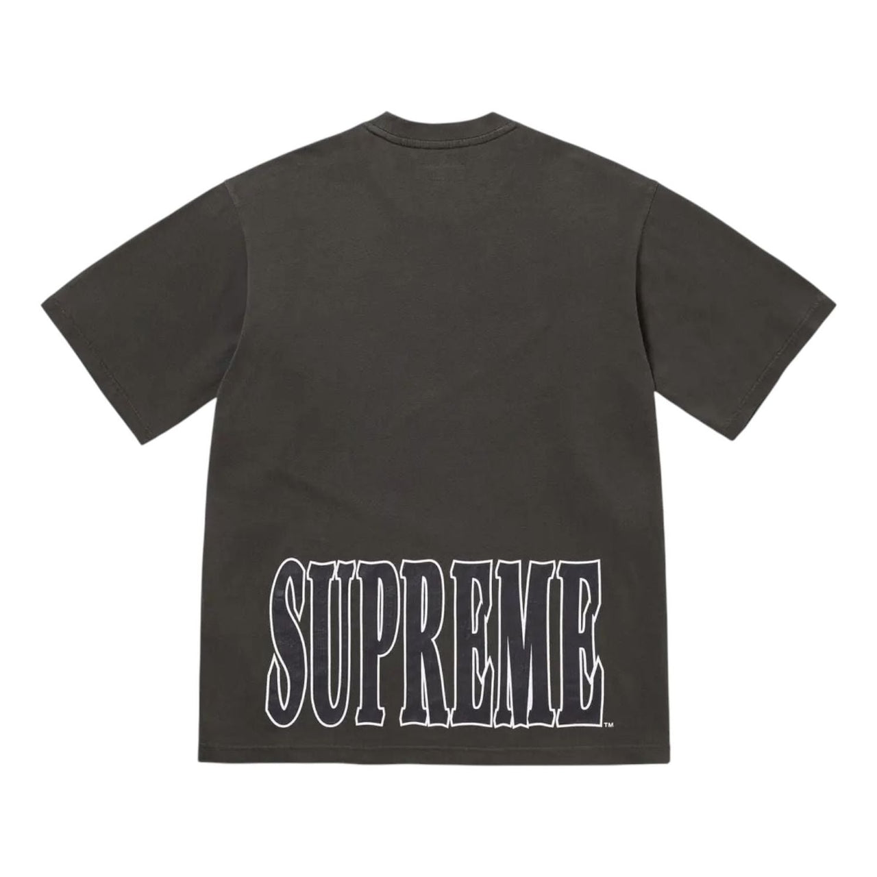 Supreme Cracked Stretch Short-Sleeve T-Shirt 'Black' FW25KN88-BLACK