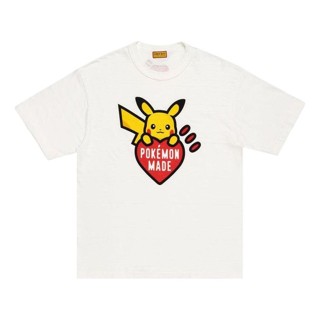 HUMAN MADE x Pokemon Made Pikachu Graphic T-Shirt 'White' XX30TE012-WHIT