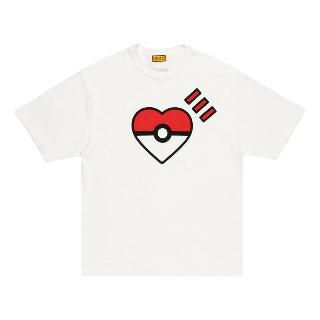HUMAN MADE x Pokemon Made Poke Bal Graphic T-Shirt 'White' XX30TE014-WHIT