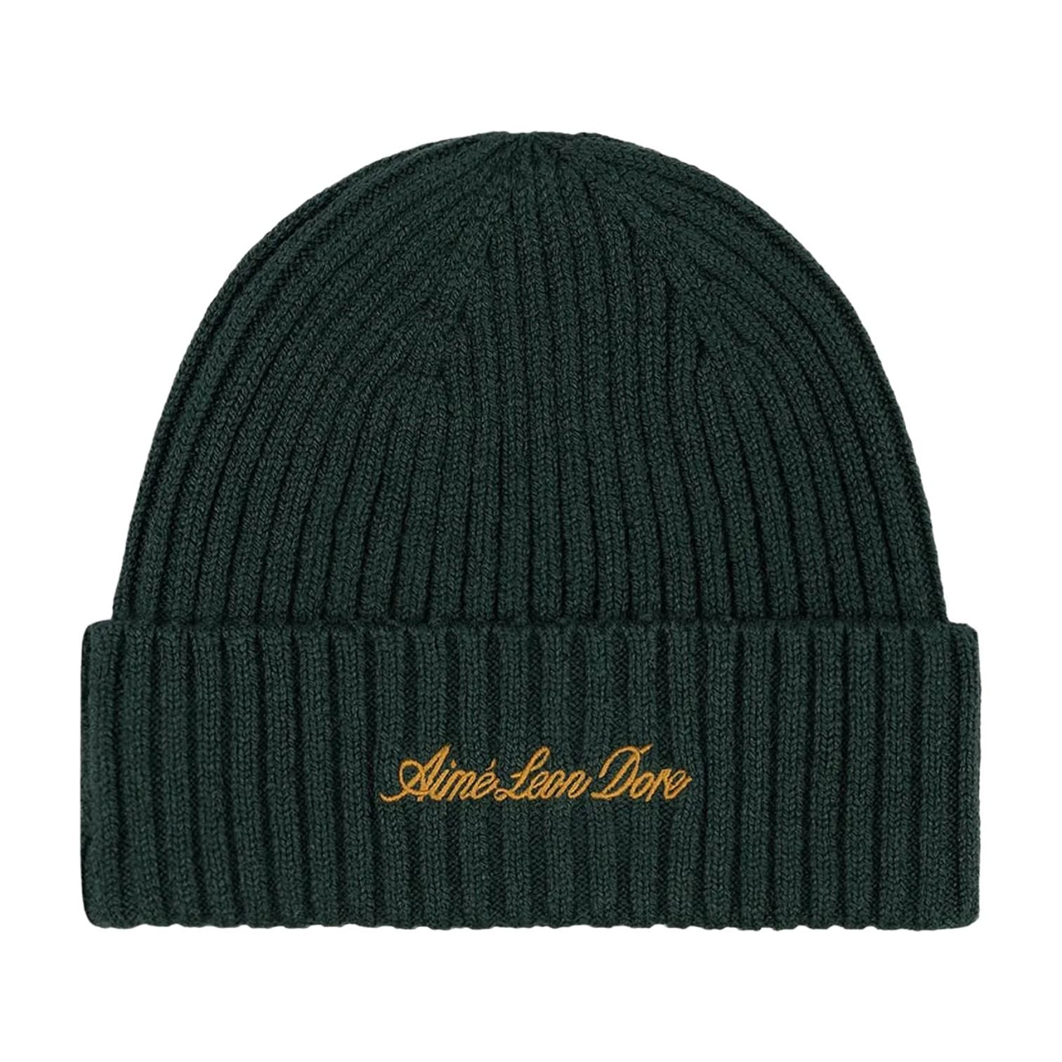 Aime Leon Dore x Porsche Cashmere Beanie 'Pine Grove' FW25AH052-PINE