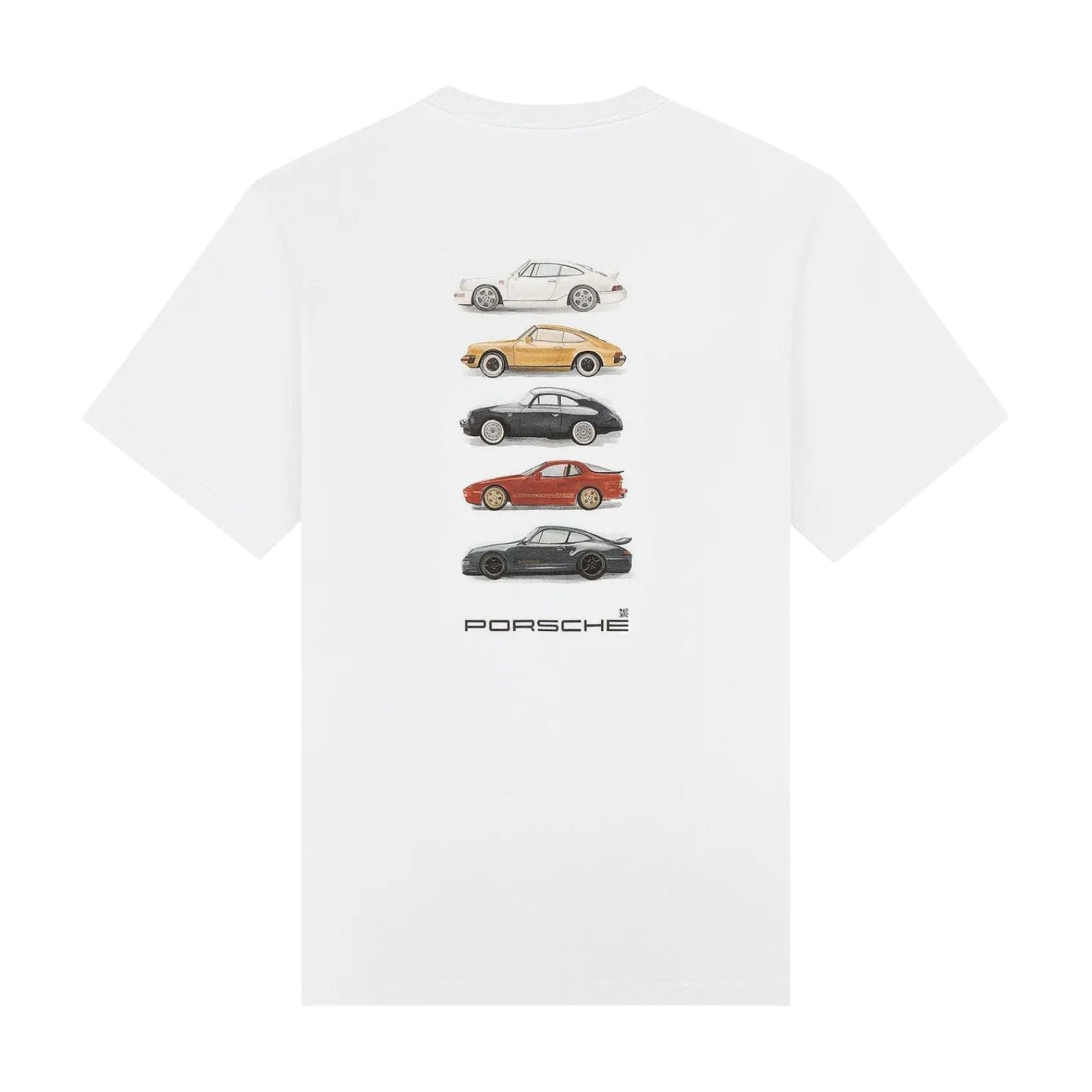 Aime Leon Dore x Porsche Fleet T-Shirt 'Bright White' FW25CT062-BRIG