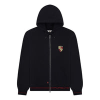 Aime Leon Dore x Porsche Full-Zip Hoodie 'Jet Black' FW25CH007-JET