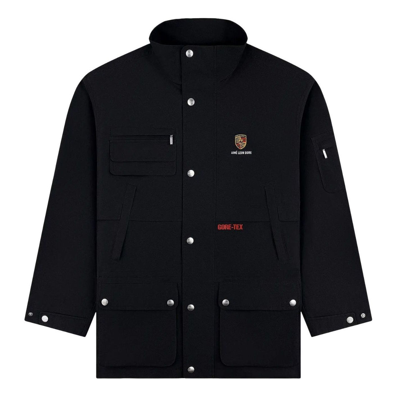 Aime Leon Dore x Porsche GORE-TEX Cabrio Jacket 'Jet Black' FW25WJ070-JET