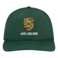 Aime Leon Dore x Porsche Nylon Logo Hat 'Pine Grove' FW25AH049-PINE