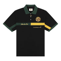 Aime Leon Dore x Porsche Racing Polo 'Jet Black' FW25CT043-JET