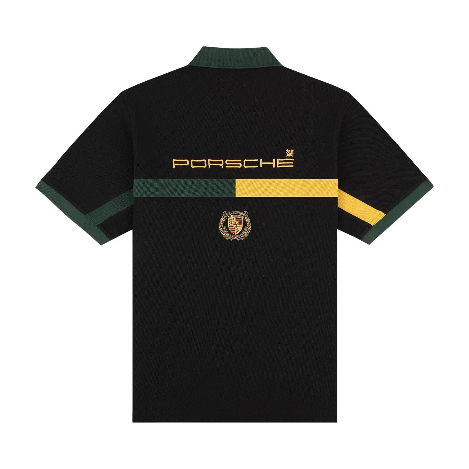 Aime Leon Dore x Porsche Racing Polo 'Jet Black' FW25CT043-JET