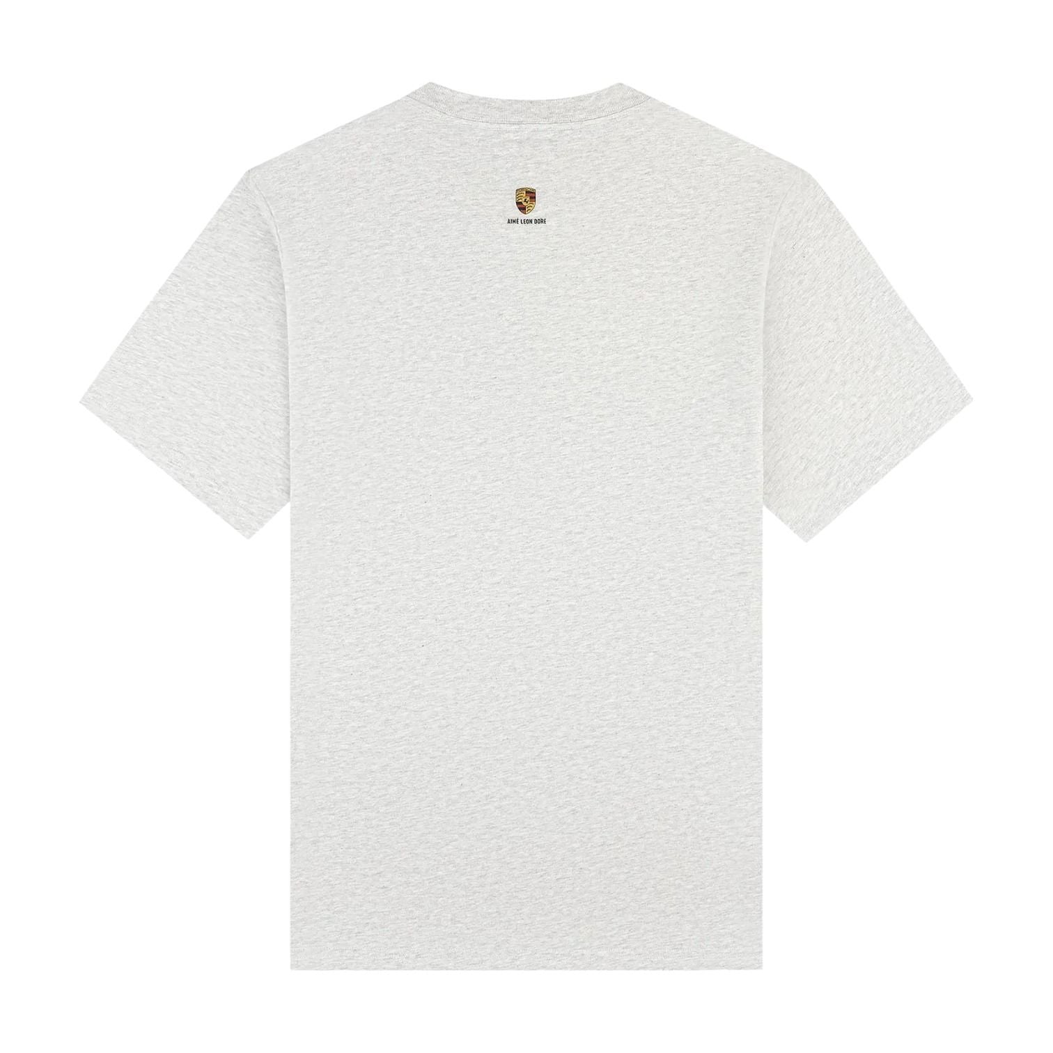 Aime Leon Dore x Porsche Racing T-Shirt 'Silver Mix' FW25CT045-SILV