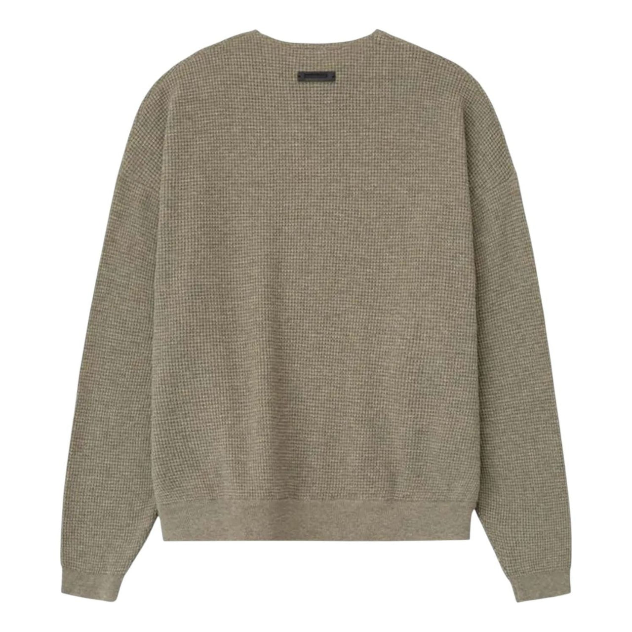 Fear of God Essentials Waffle Crewneck 90's Sweater 'Homestead Heather' 192HO256162F-XXL