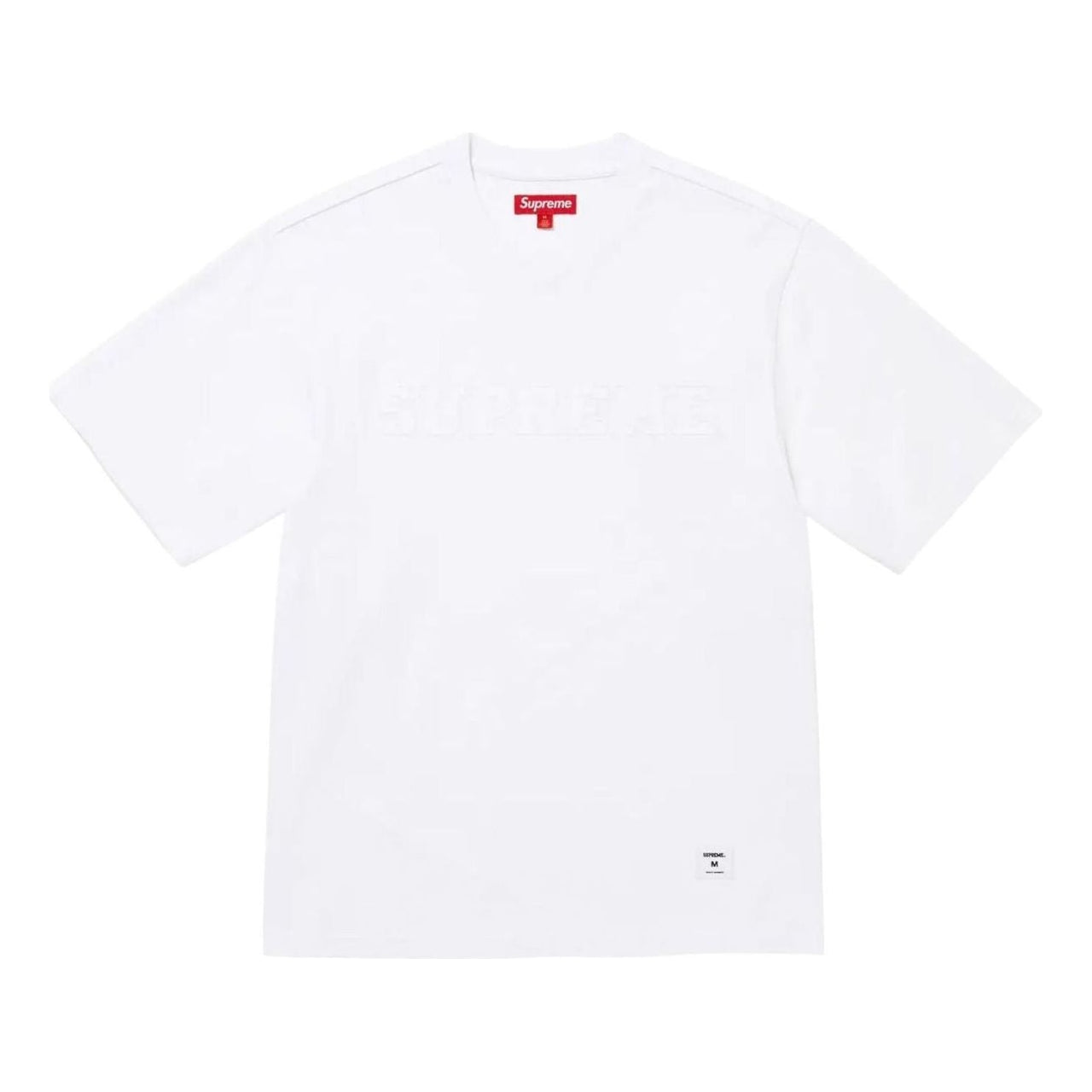 Supreme Collegiate Appliqué Short-Sleeve T-Shirt 'White' FW25KN77-WHITE