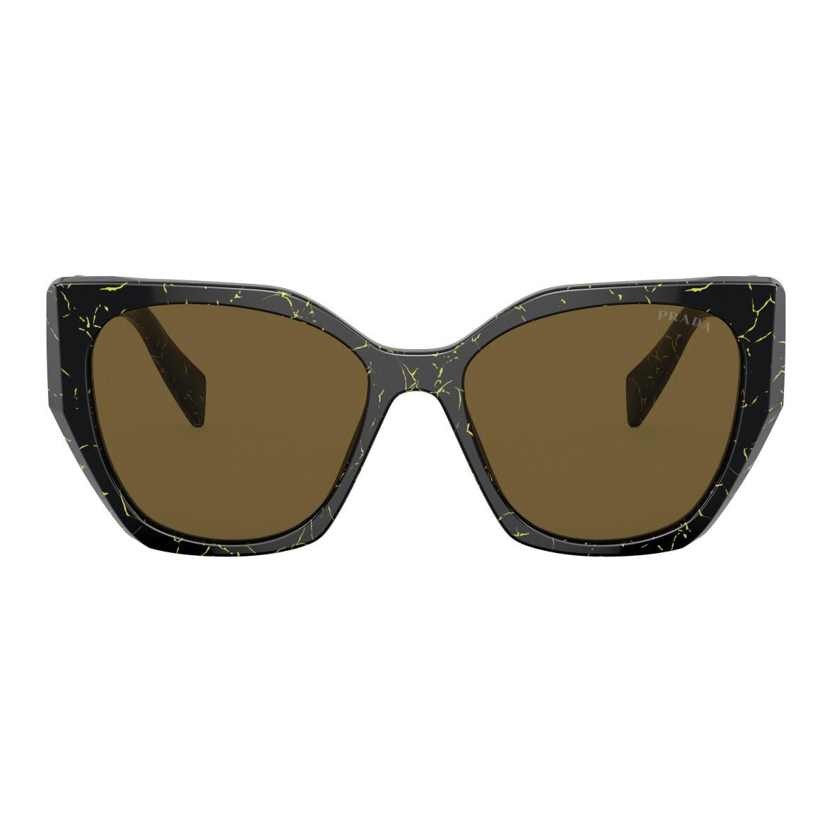 PRADA Eyewear Marble print Cat eye Sunglasses