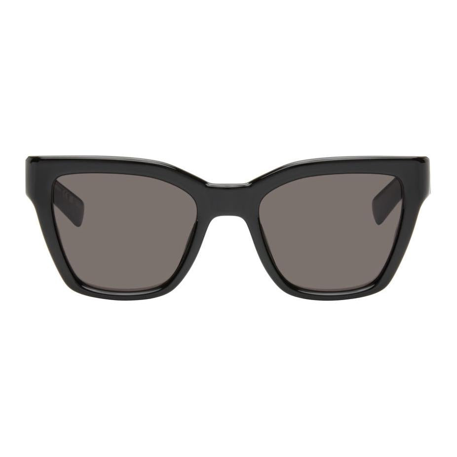 SAINT LAURENT Eyewear Logo print Square frame Sunglasses