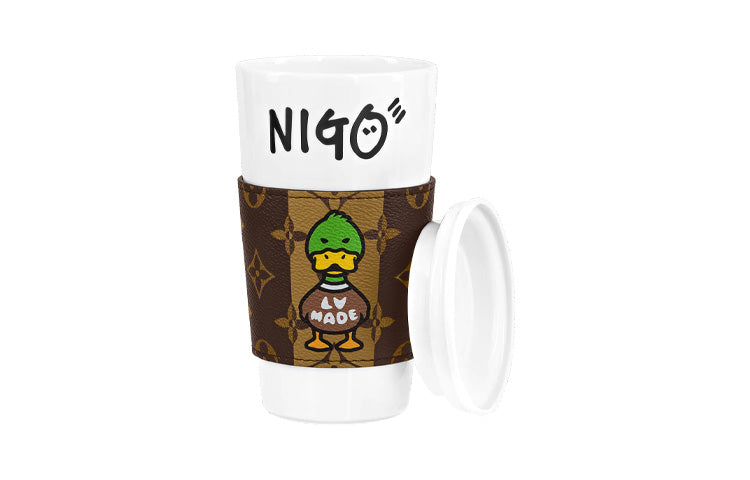 LOUIS VUITTON x Nigo Practical Mug White