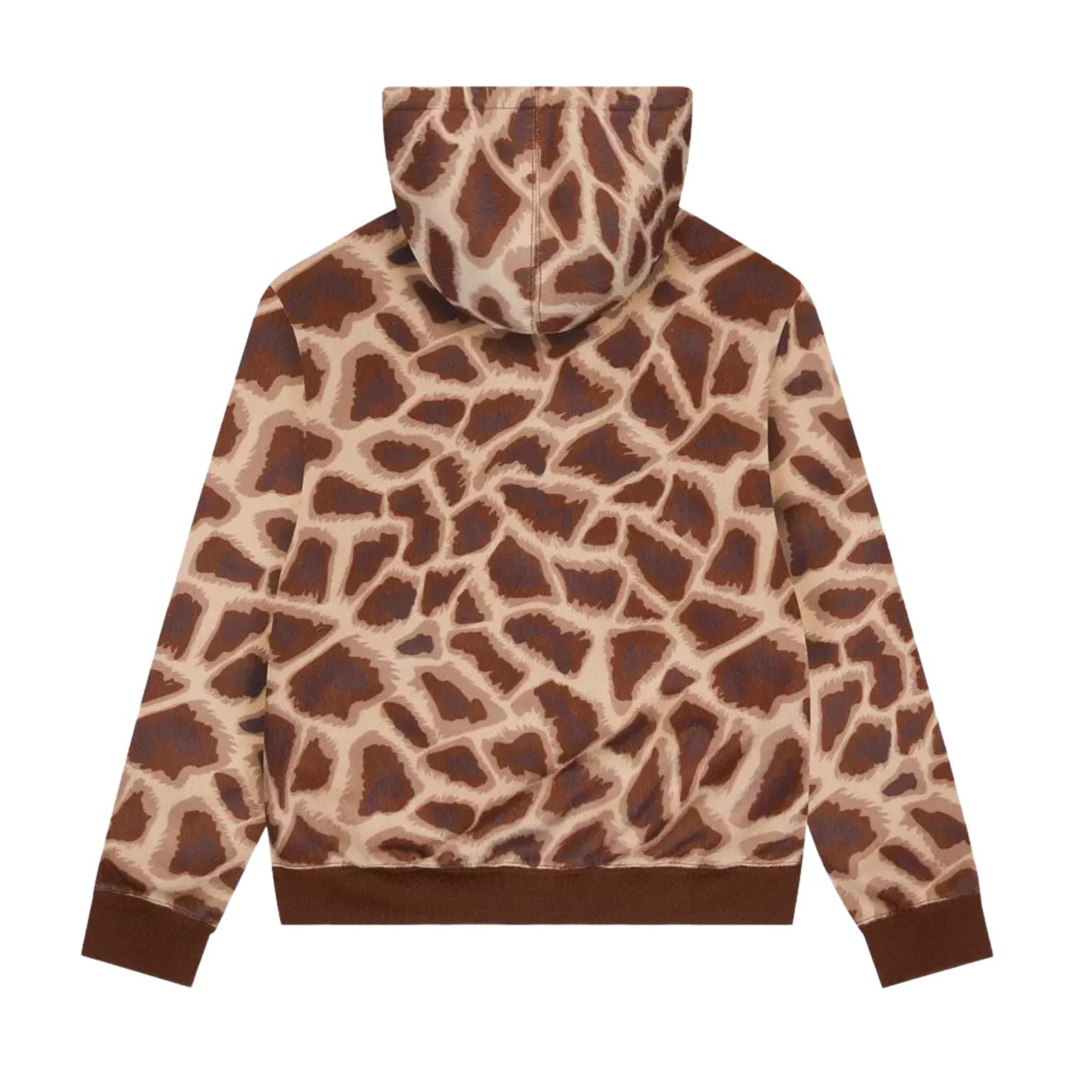 Denim Tears Faux Fur Animal Wreath Hoodie 'Brown' FW25THD12162148