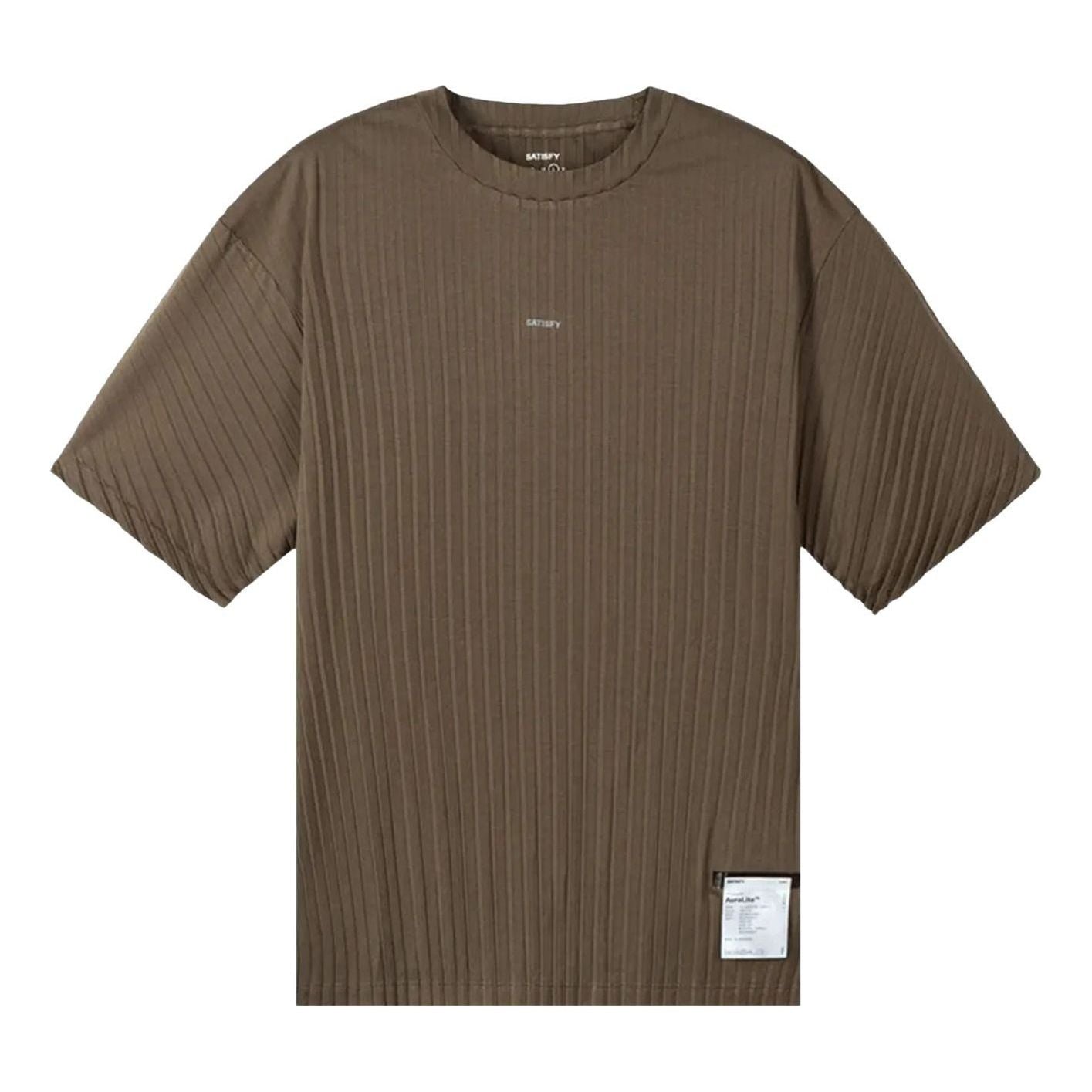 Satisfy Auralite Pleated T-Shirt 'Olive' 11043-50601