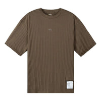 Satisfy Auralite Pleated T-Shirt 'Olive' 11043-50601