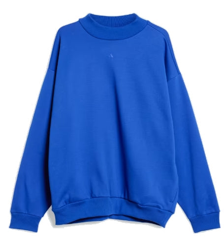 adidas Basketball Crew Sweatshirt Asia Sizing 'Blue' IX1963