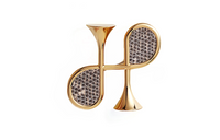HERMES Brooches Unisex