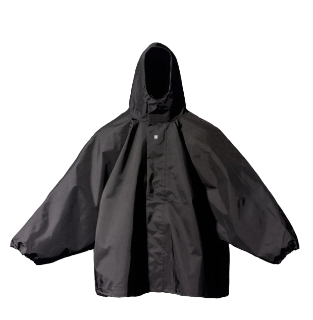 Yeezy Gap Engineered By Balenciaga Coated Cotton Anorak 'Black' 472890-00