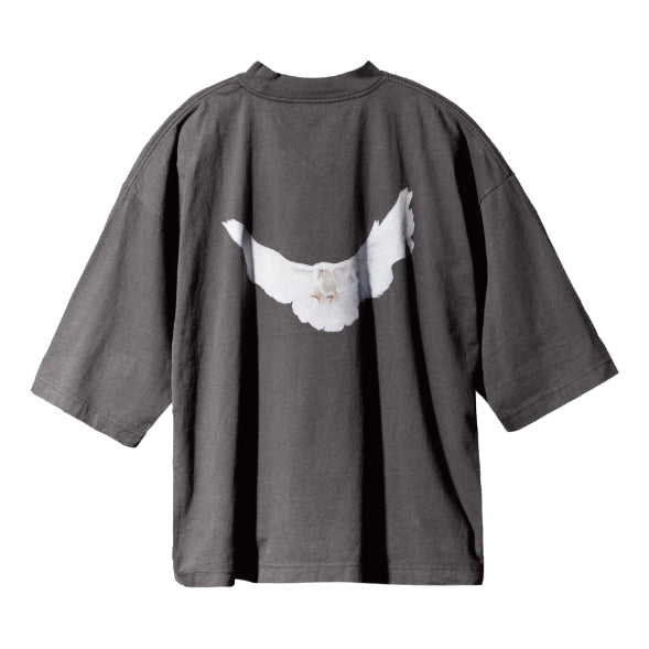 Yeezy Gap Engineered By Balenciaga SS22 Dove 3/4 Sleeve T-Shirt 'Grey' 471286-01