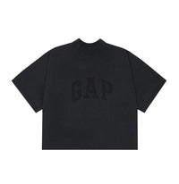 Yeezy Gap Engineered by Balenciaga SS22 Dove No Seam Washed T-Shirt 'Black' 473112-00