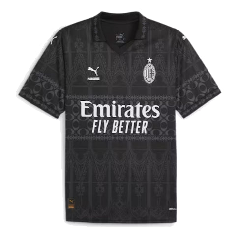 PUMA x Pleasures AC Milan Jersey 'Black White' 776064-01